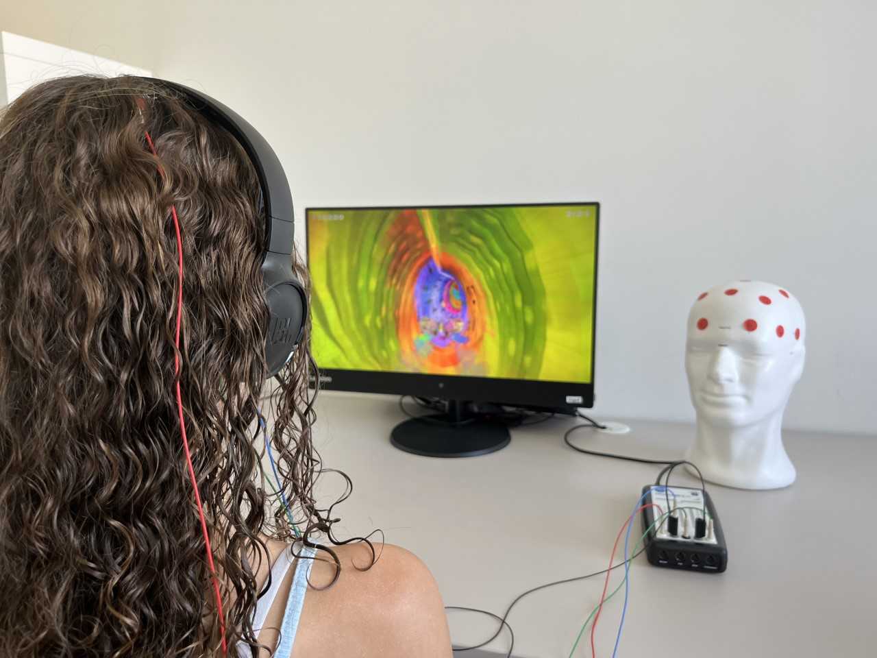 Training am Computer mit Neurofeedback